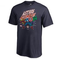 Youth Houston Astros Fanatics Branded Navy Marvel Avengers Assemble T-Shirt