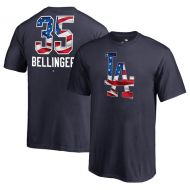 Youth Los Angeles Dodgers Cody Bellinger Fanatics Branded Navy Banner Wave Name & Number T-Shirt