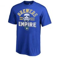 Youth Milwaukee Brewers Fanatics Branded Royal MLB Star Wars Empire T-Shirt