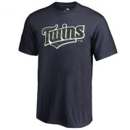 Youth Minnesota Twins Fanatics Branded Navy Memorial Wordmark T-Shirt
