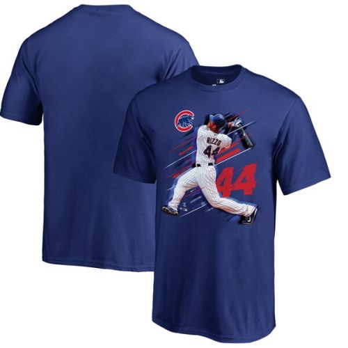  Youth Chicago Cubs Anthony Rizzo Fanatics Branded Royal Fade Away T-Shirt