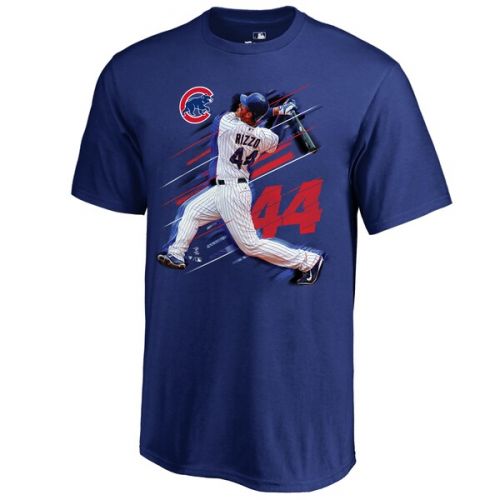  Youth Chicago Cubs Anthony Rizzo Fanatics Branded Royal Fade Away T-Shirt