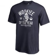 Youth Houston Astros Fanatics Branded Navy Star Wars Wookiee Of The Year T-Shirt