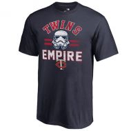 Youth Minnesota Twins Fanatics Branded Navy MLB Star Wars Empire T-Shirt