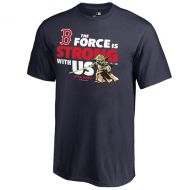 Youth Boston Red Sox Fanatics Branded Navy Star Wars Jedi Strong T-Shirt