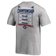 Youth Houston Astros Fanatics Branded Heather Gray 2017 World Series Champions Schedule T-Shirt