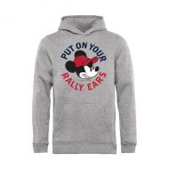 Youth Los Angeles Angels Fanatics Branded Heathered Gray Disney Rally Ears Pullover Hoodie