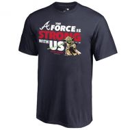 Youth Atlanta Braves Fanatics Branded Navy Star Wars Jedi Strong T-Shirt