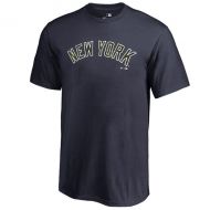 Youth New York Yankees Fanatics Branded Navy Memorial Wordmark T-Shirt