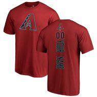 Fanatics Branded Arizona Diamondbacks Personalized Backer T-Shirt - Red