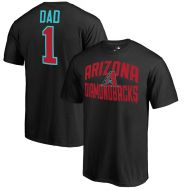 Arizona Diamondbacks Fanatics Branded 2018 Father's Day Number 1 Dad T-Shirt  Black