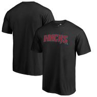 Arizona Diamondbacks Fanatics Branded Team Wordmark T-Shirt - Black
