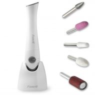 [아마존 핫딜] [아마존핫딜]Fancii Professional Electric Manicure & Pedicure Nail File Set with Stand - The Complete Portable Nail Drill System with Buffer, Polisher, Shiner, Shaper and UV Dryer