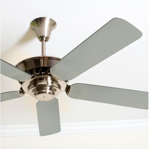  [아마존베스트]Fancy Blade Ceiling Fan Accessories Blade Cover Decoration, Solid (Gray)