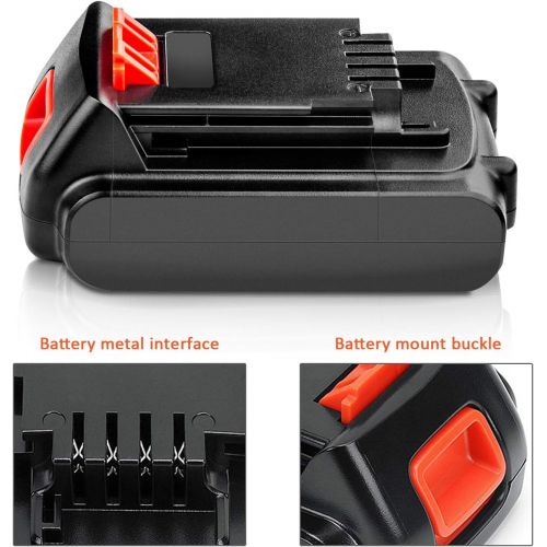  Fancy Buying Cordless Power Tools Lithium-Ion Replacement Battery for Black and Decker