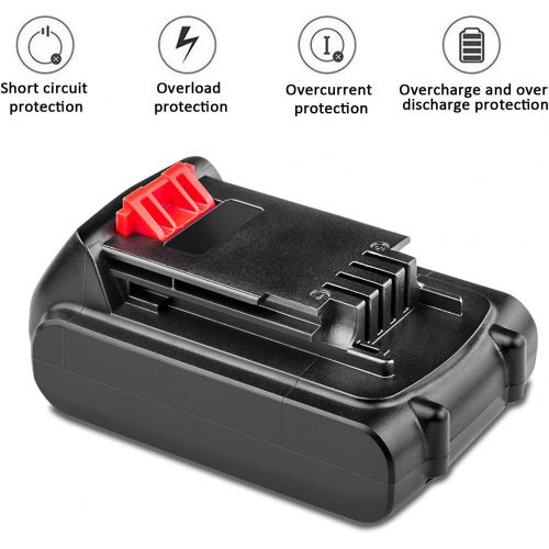  Fancy Buying Cordless Power Tools Lithium-Ion Replacement Battery for Black and Decker