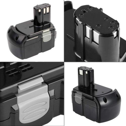  Fancy Buying 【2Pack】 Longer Life Battery for Hitachi BCL1815 BCL1820 BCL1825 BCL1830 BCL1830 BCL1840 Li-ion 18V Battery Cordless Tools