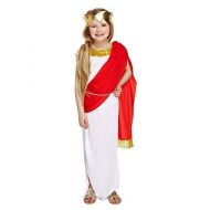 Fancy Me Girls Roman Goddess Princess Toga Fancy Dress Costume Outfit 4-12 Years (10-12 Years) White