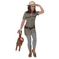 Fancy Me Ladies Jungle Safari Explorer TV Film World Book Day Week Job Occupation Fancy Dress Costume Outfit (UK 14 (EU 42))