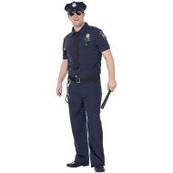 Fancy Me Mens Cop Copper Police Policeman Uniform Emergency Services Job Stag Do Night Party Fancy Dress Costume Outfit (XXL)