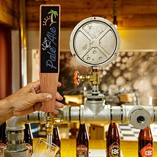  Fanfoobi Mini keg tap Handle, Blank Walnut Small Beer tap Handle, 7 X 1.15 X 1.15 Great for tap Rooms,breweries and Home kegerators