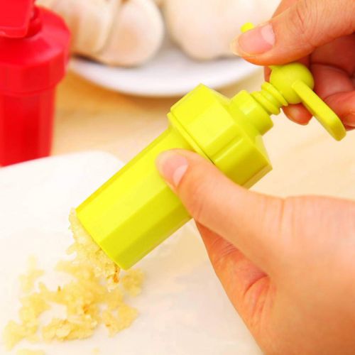  Fangfeen Catch Fairies Resin Garlic Crusher Manual Kitchen Tool Device Multifunctional Ginger Presser (Colour Random)