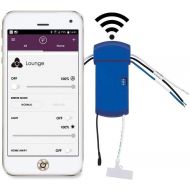 Fanimation WFR8515 fanSync Smart WiFi Receiver for 64” ? 84” TriAire Custom Ceiling Fan, 1.22x5.04x2.52, Blue