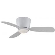 Fanimation Embrace Indoor Ceiling Fan with Blades and LED Light Kit 44 inch- Matte White