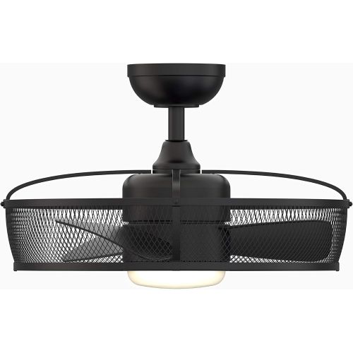  Fanimation FP8519BL Henry Fan-Light Kit, Black 14.33x22.09x22.09