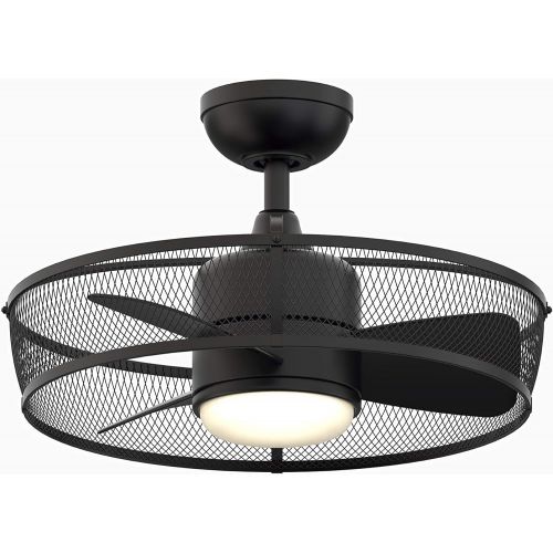  Fanimation FP8519BL Henry Fan-Light Kit, Black 14.33x22.09x22.09