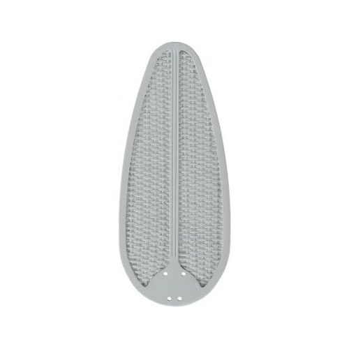  Fanimation B554MW 54 inch Blade: Buttonwood WWoven Wicker, Matte White - 5