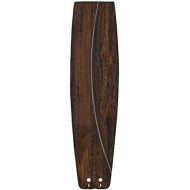 Fanimation B6130WA Soft Rounded Carved Wood Blade, 26-Inch, Walnut
