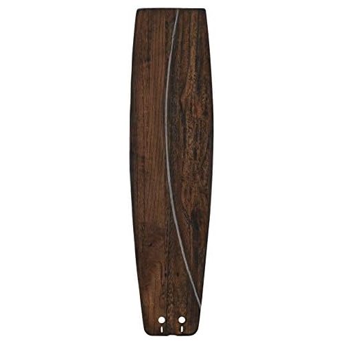  Fanimation B6130WA Soft Rounded Carved Wood Blade, 26-Inch, Walnut