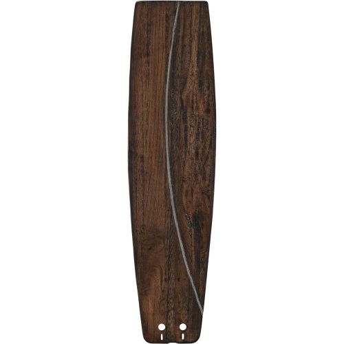  Fanimation B6130WA Soft Rounded Carved Wood Blade, 26-Inch, Walnut