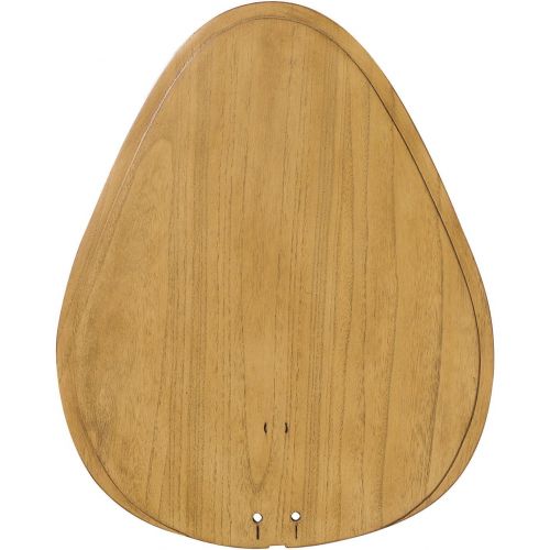  Fanimation B5080SS Palisade Blade Wide Oval Wood, 22-Inch, Sambel Sand, 8-Pack