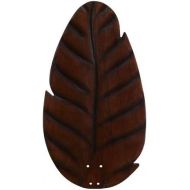 Fanimation B854DC 54 inch Oval Leaf Carved Wood Blade: Dark Cherry - 5