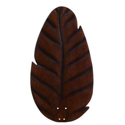  Fanimation B854DC 54 inch Oval Leaf Carved Wood Blade: Dark Cherry - 5