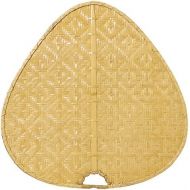 Fanimation PAD1C Wide Oval Bamboo Palisade Blade, 22-Inch, Clear, Set of 8