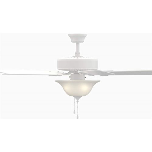  Fanimation Aire Decor - 52 inch - Oil-Rubbed Bronze with Glass Bowl Light Kit - 220v with Pull-Chain - BP220OB1-220