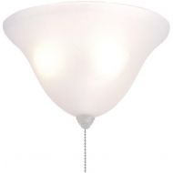 Fanimation LKFL250 Gu24 Bowl Light Kit, 13-Inch, White Frosted