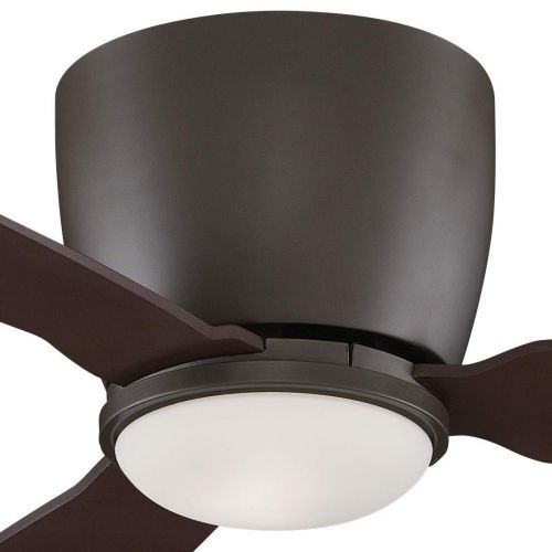  Fanimation FPS7981MW Embrace 44 3 Blade Ceiling Fan - Blades, Light Kit, and Remote Control Included