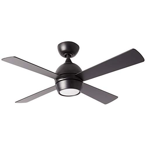  Fanimation FP7644BL 44 Kwad 44 inch Indoor Ceiling Fan with LED Light Kit-Black