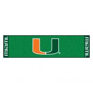 FanMats University of Miami Putting Green Mat