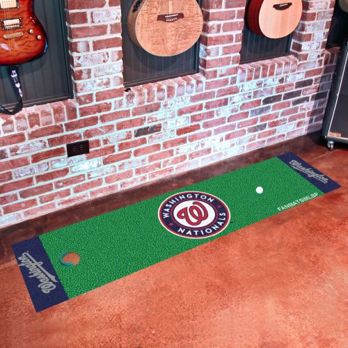  FanMats MLB Washington Nationals Putting Green Mat