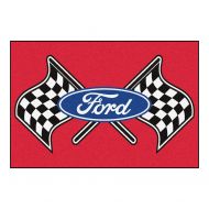Fanmats FANMATS 15839 Team Color 59.5x88 Ford Flags Rug - Red