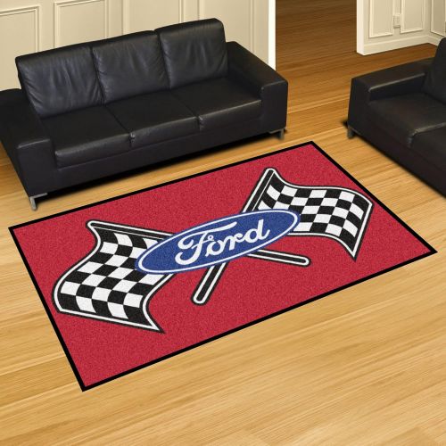  Fanmats FANMATS 15839 Team Color 59.5x88 Ford Flags Rug - Red