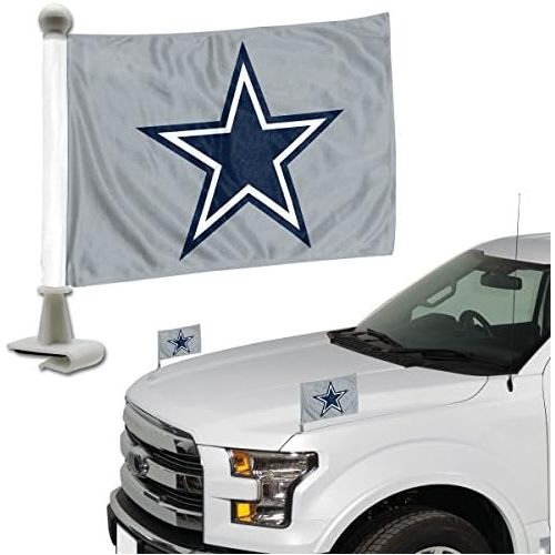  Promark NFL Dallas Cowboys Flag Set 2-Piece Ambassador Style, Team Color, One Size