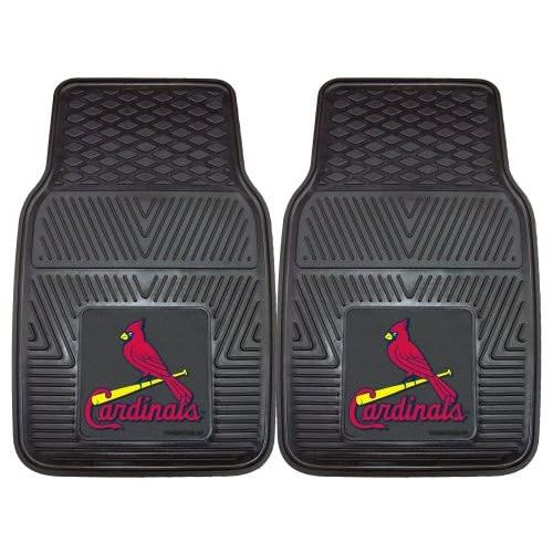  FANMATS MLB St Louis Cardinals Vinyl Heavy Duty Car Mat , 18x27 - 8781