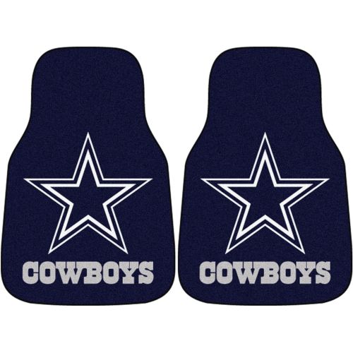  Fanmats Dallas Cowboys Team 2 Piece Car Mats