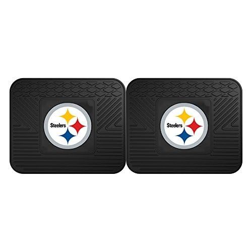  FANMATS 12302 NFL - Pittsburgh Steelers Utility Mat - 2 Piece